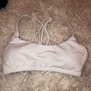 lululemon white free to be zen bra